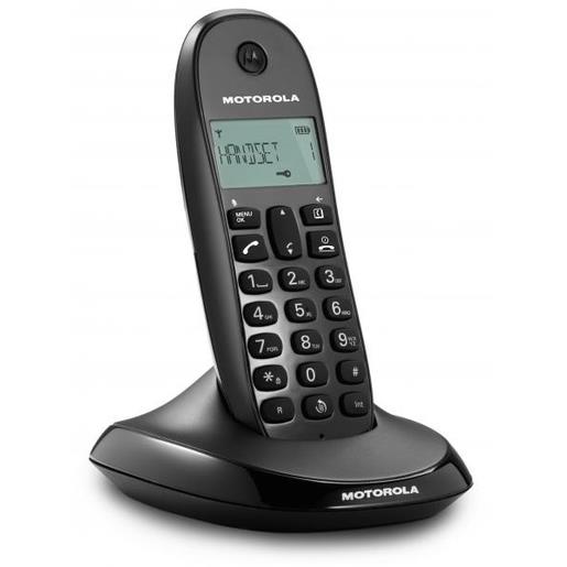 MOTOROLA Telefono fisso Cordless Motorola C1001L nero